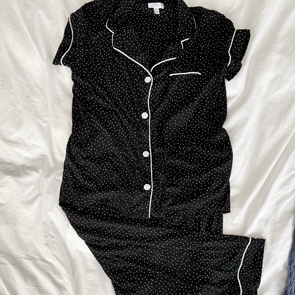 ✨SOLD✨ Cozy and cute polka dot pajama set
